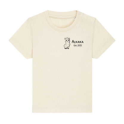 Alkaka - Bio Baby Shirt *personalisierbar* Baby Creator T-Shirt ST ST NEU Natural-Raw