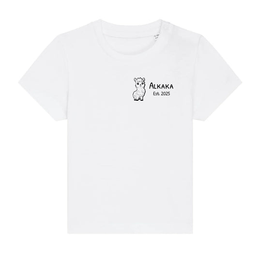 Alkaka - Bio Baby Shirt *personalisierbar* Baby Creator T-Shirt ST ST NEU White