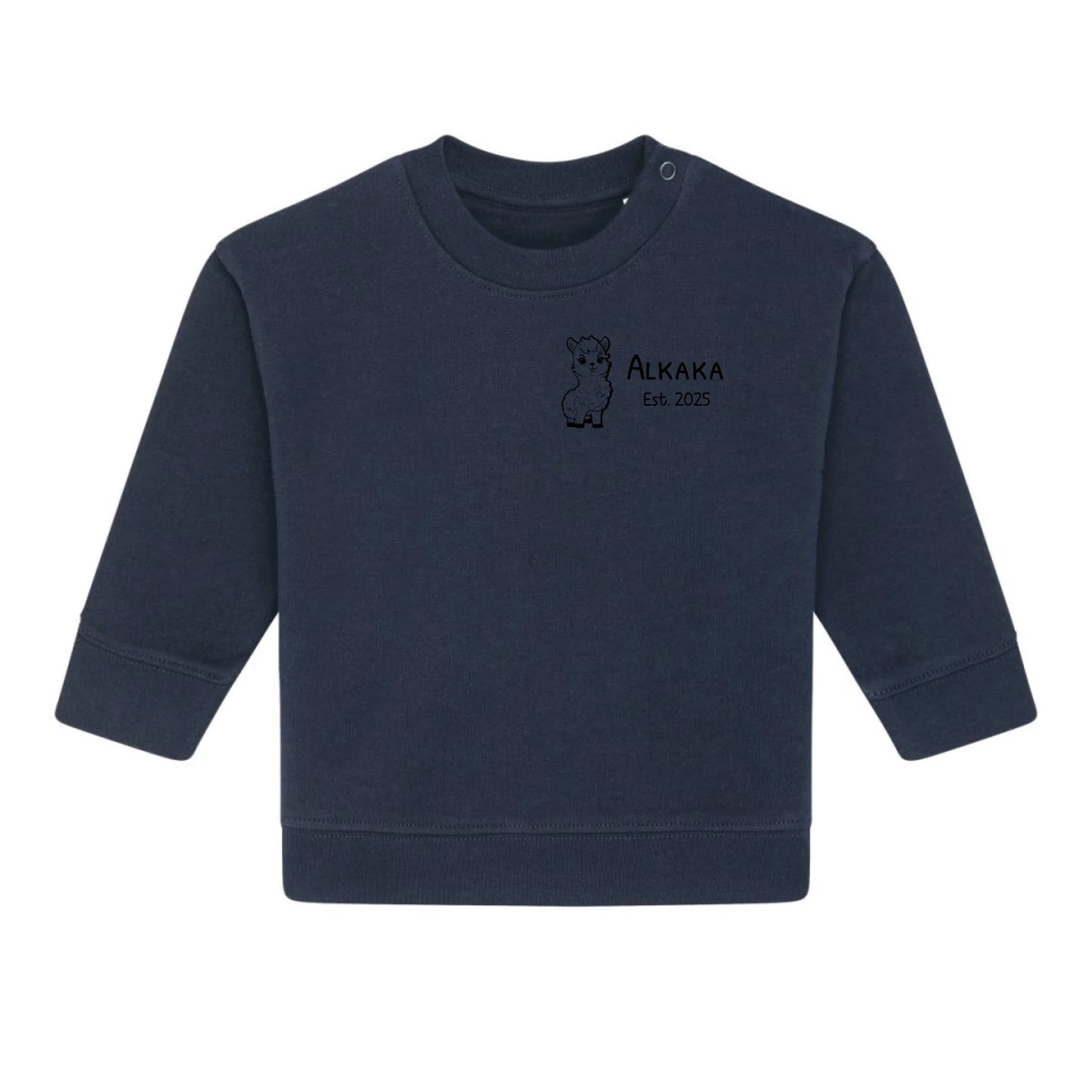 Alkaka - Bio Baby Sweatshirt *personalisierbar*