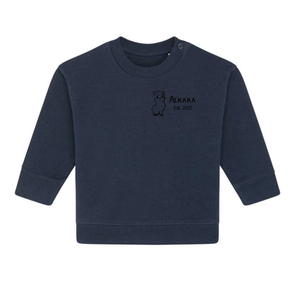 Alkaka - Bio Baby Sweatshirt *personalisierbar*