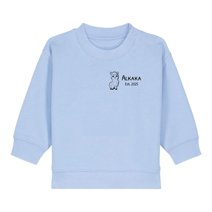 Alkaka - Bio Baby Sweatshirt *personalisierbar*