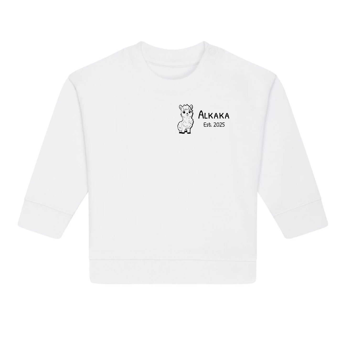 Alkaka - Bio Baby Sweatshirt *personalisierbar*