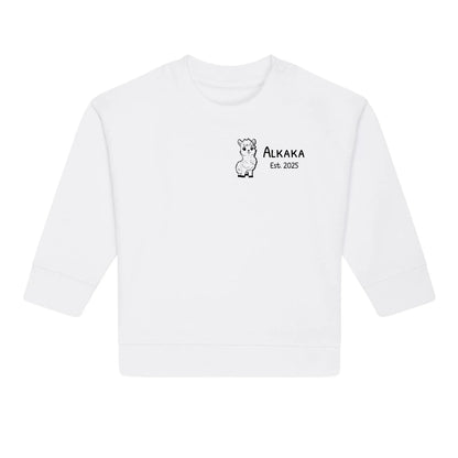 Alkaka - Bio Baby Sweatshirt *personalisierbar*
