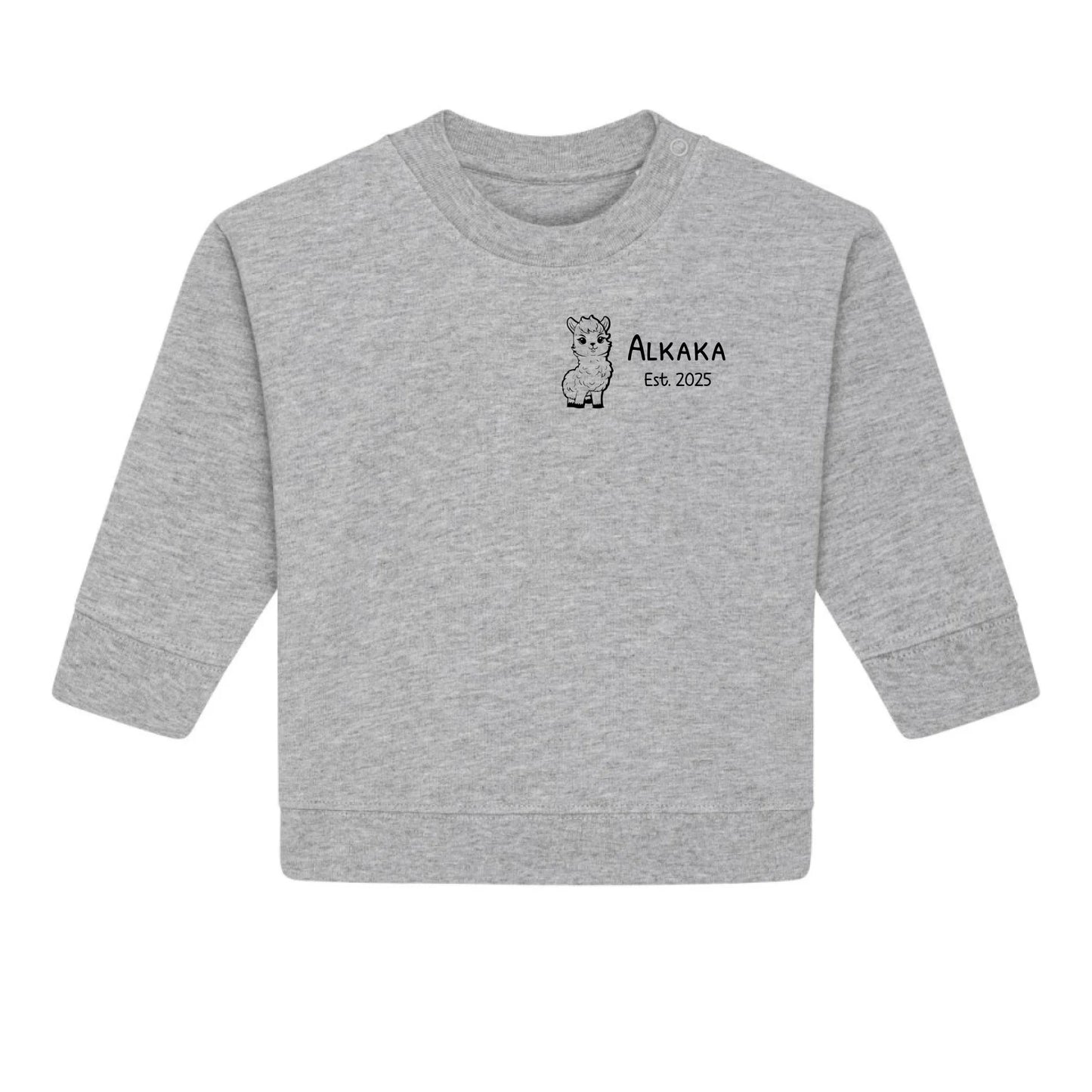 Alkaka - Bio Baby Sweatshirt *personalisierbar*
