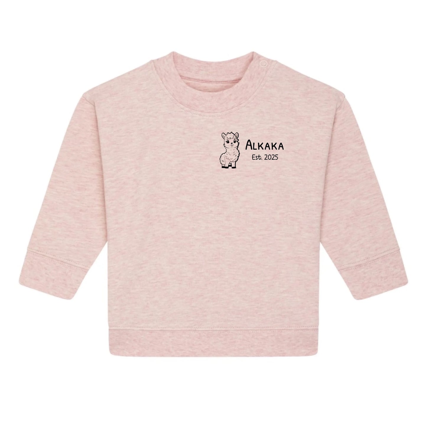 Alkaka - Bio Baby Sweatshirt *personalisierbar*