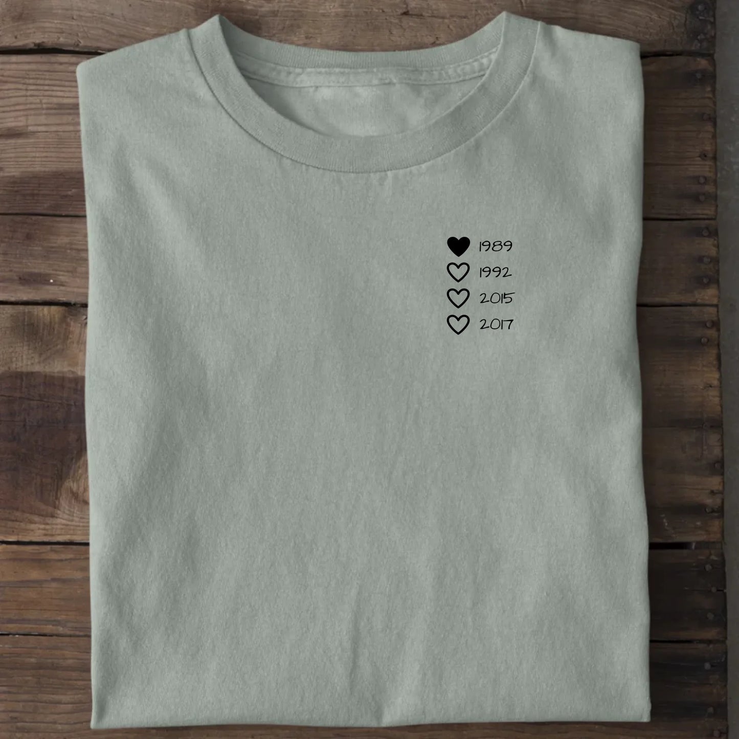 Family Hearts - Bio Herren Shirt *personalisierbar* Creator T-Shirt 2.0 ST ST Aloe