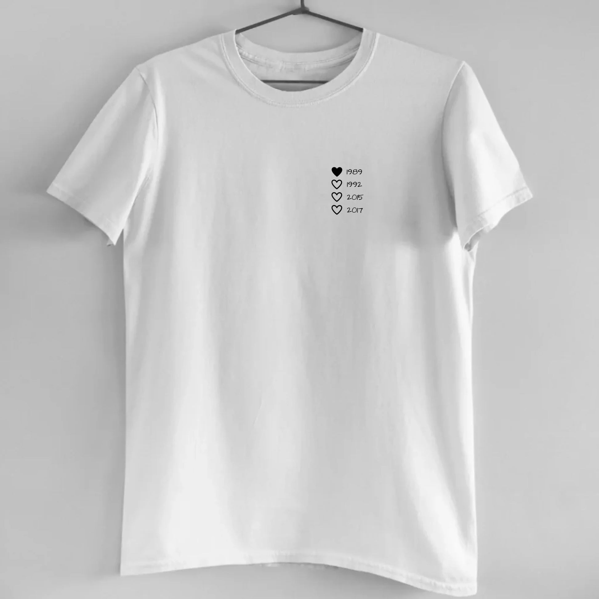 Family Hearts - Bio Herren Shirt *personalisierbar*