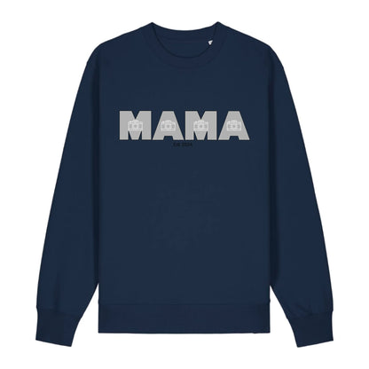 MAMA/MOM mit Fotos - Bio Unisex Sweatshirt *personalisierbar mit Fotos*