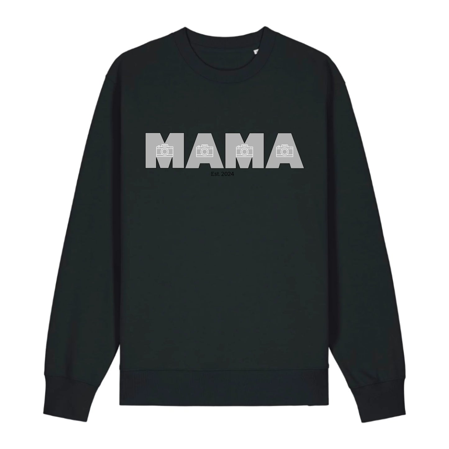 MAMA/MOM mit Fotos - Bio Unisex Sweatshirt *personalisierbar mit Fotos*