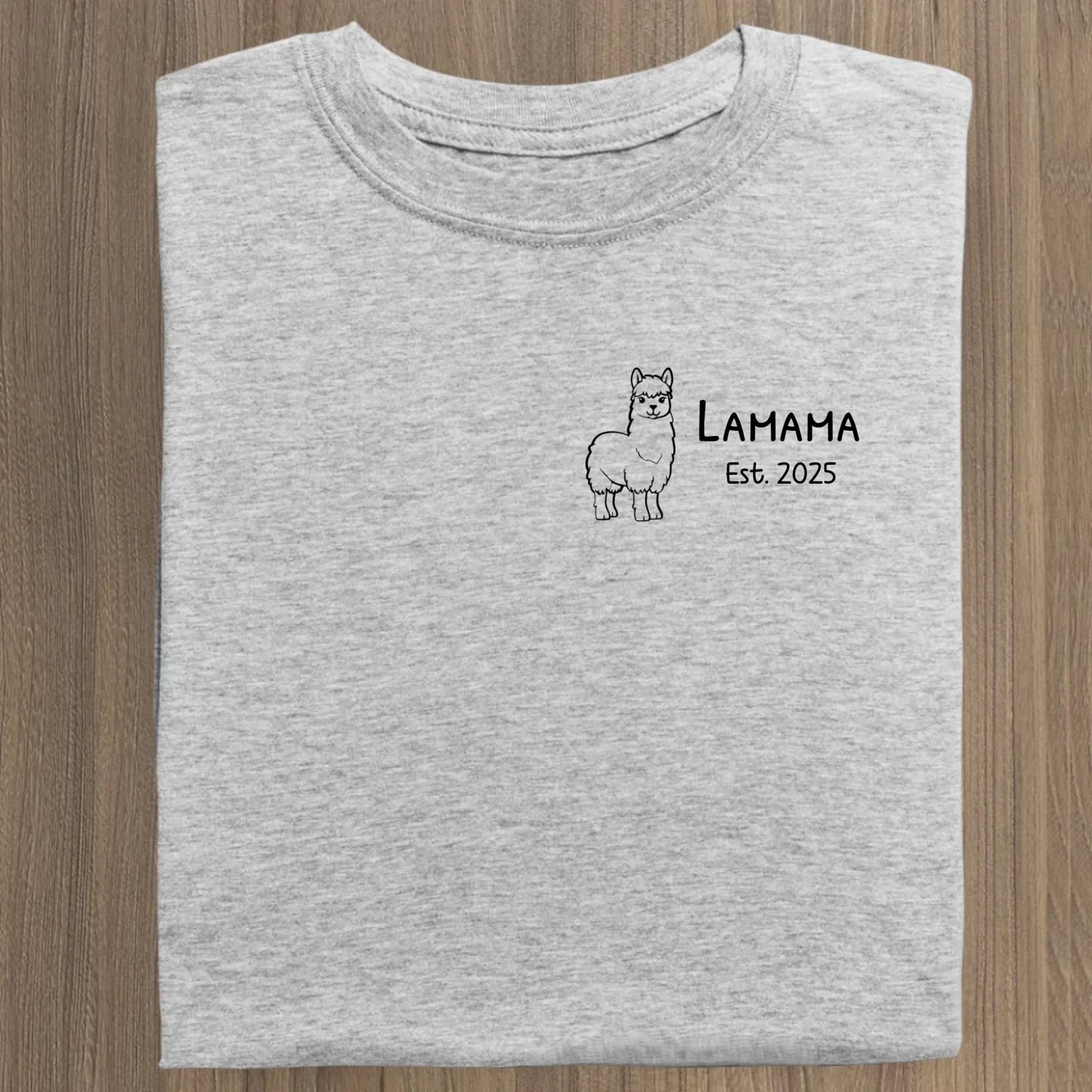 Lamama - Bio Damen Shirt *personalisierbar* Stella Muser Shirt ST ST Heather-Grey
