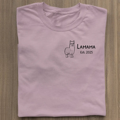 Lamama - Bio Damen Shirt *personalisierbar* Stella Muser Shirt ST ST Lilac-Dream