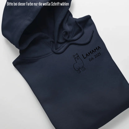 Lamama - Bio Unisex Hoodie *personalisierbar* Cruiser Hoodie 2.0 ST ST French-Navy
