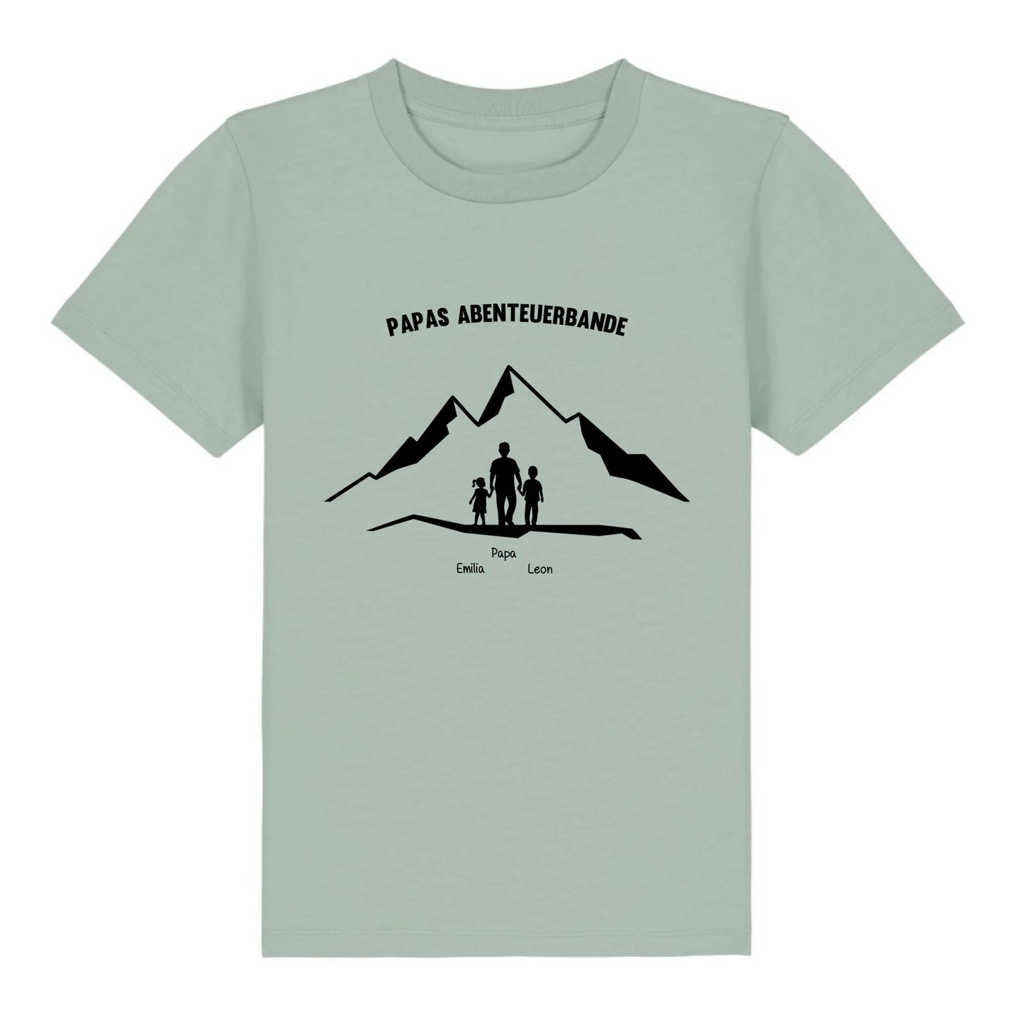 Papas Abenteuerbande - Bio Kinder Shirt *personalisierbar*