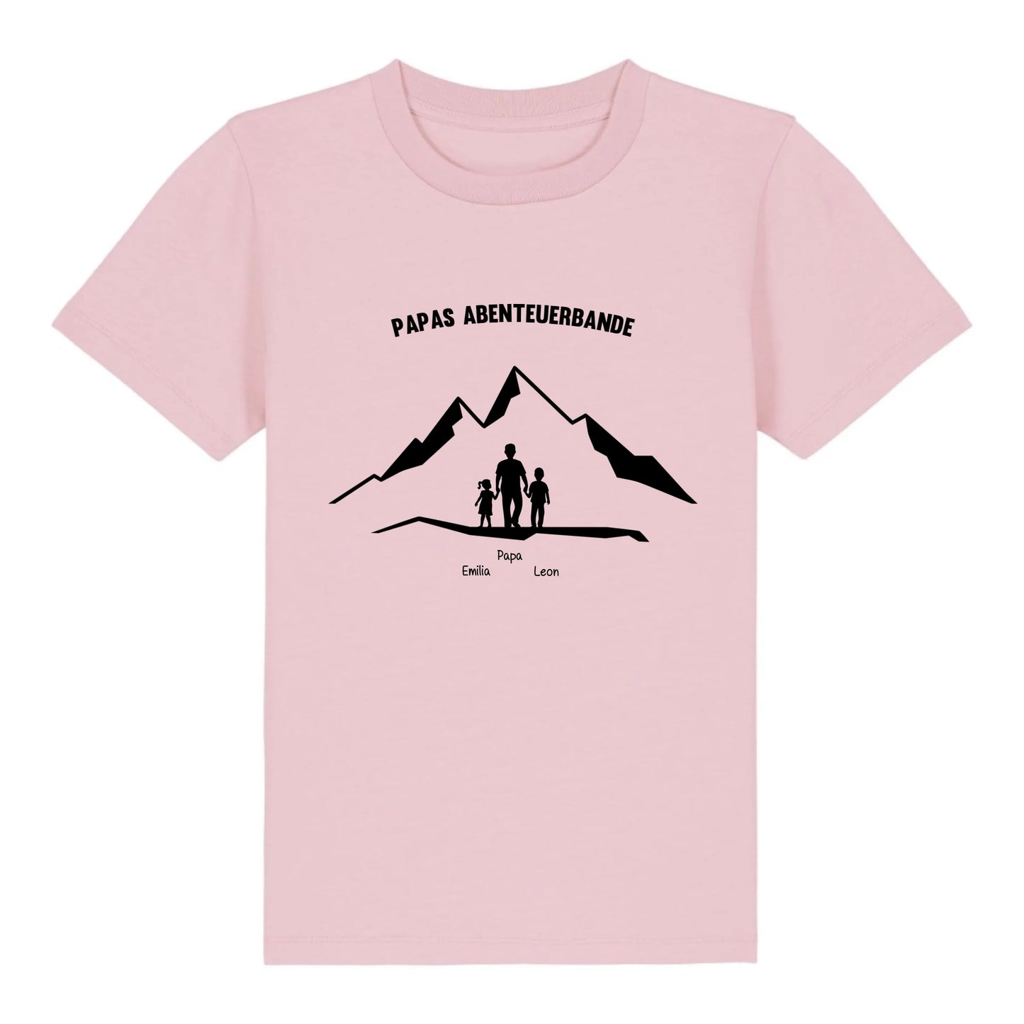 Papas Abenteuerbande - Bio Kinder Shirt *personalisierbar*
