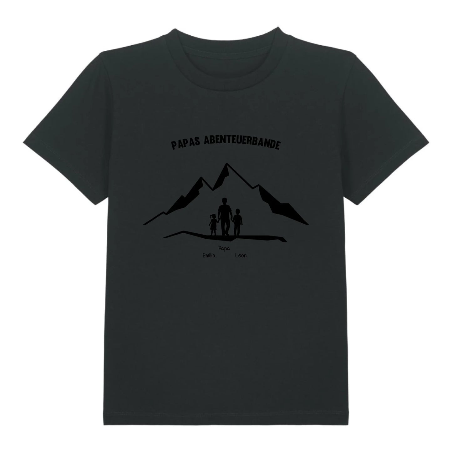 Papas Abenteuerbande - Bio Kinder Shirt *personalisierbar*