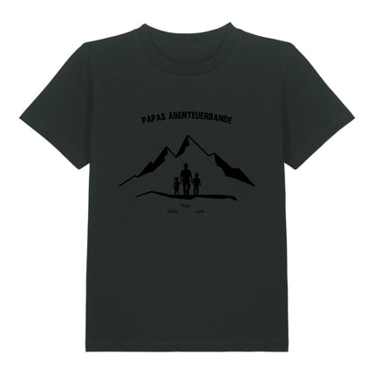 Papas Abenteuerbande - Bio Kinder Shirt *personalisierbar*