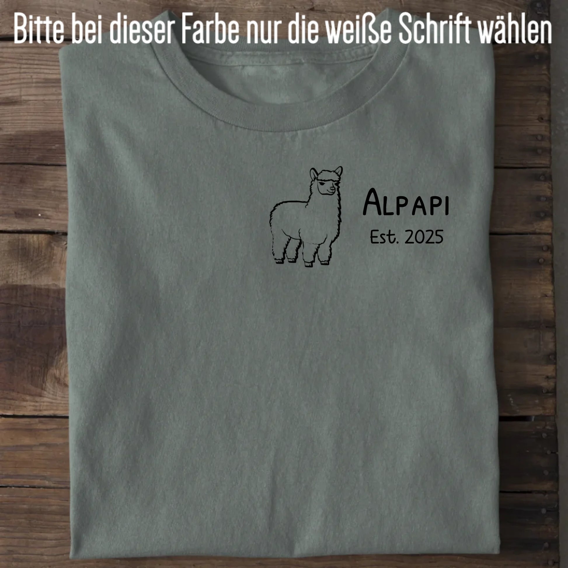 Alpapi - Bio Herren Shirt *personalisierbar* Creator T-Shirt 2.0 ST ST Green Bay