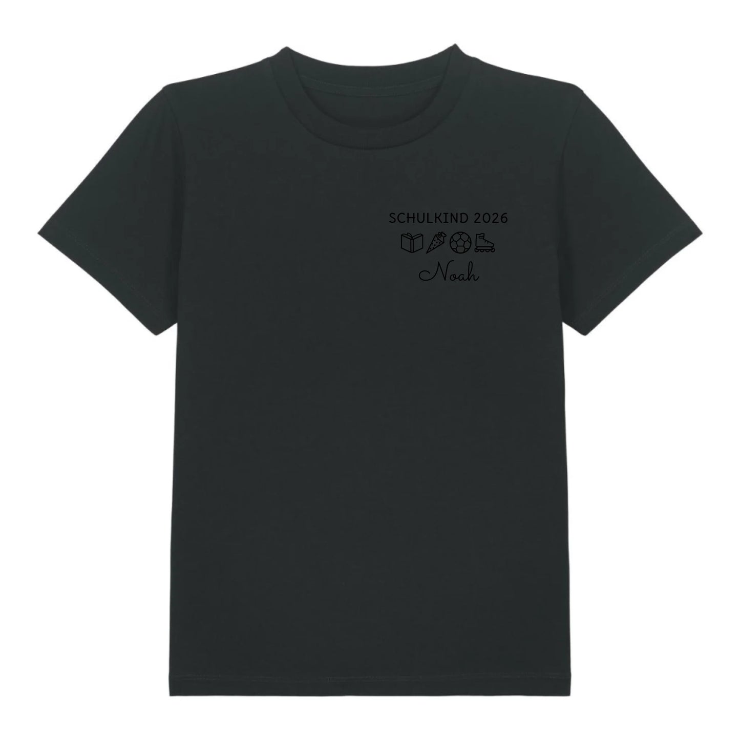 Schulkind Symbole - Bio Kinder Shirt *personalisierbar* Mini Creator Shirt 2.0 ST ST Black
