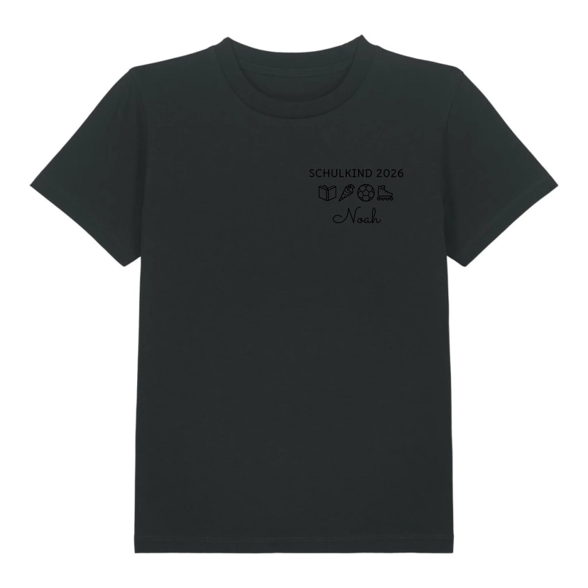 Schulkind Symbole - Bio Kinder Shirt *personalisierbar* Mini Creator Shirt 2.0 ST ST Black