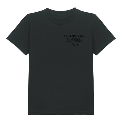 Schulkind Symbole - Bio Kinder Shirt *personalisierbar* Mini Creator Shirt 2.0 ST ST Black