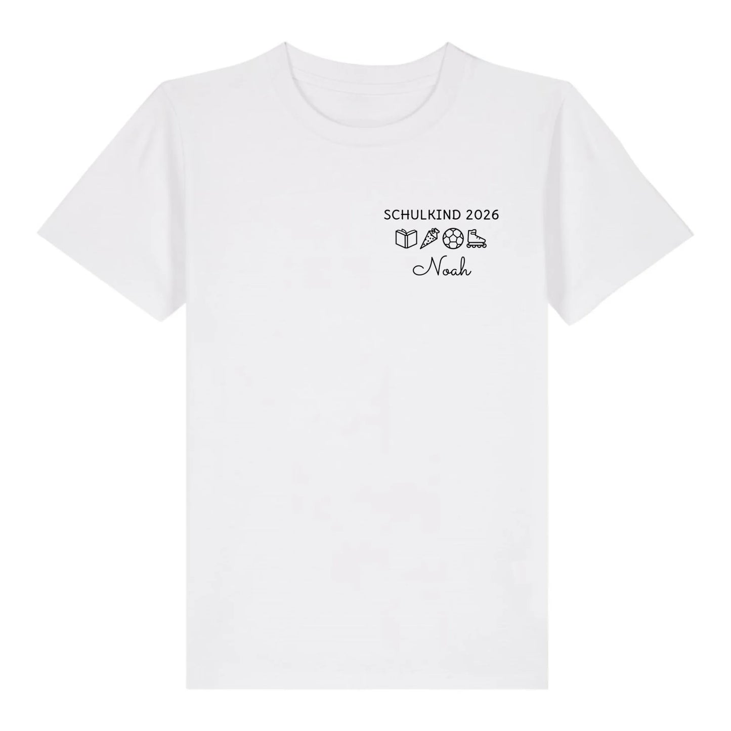 Schulkind Symbole - Bio Kinder Shirt *personalisierbar* Mini Creator Shirt 2.0 ST ST White