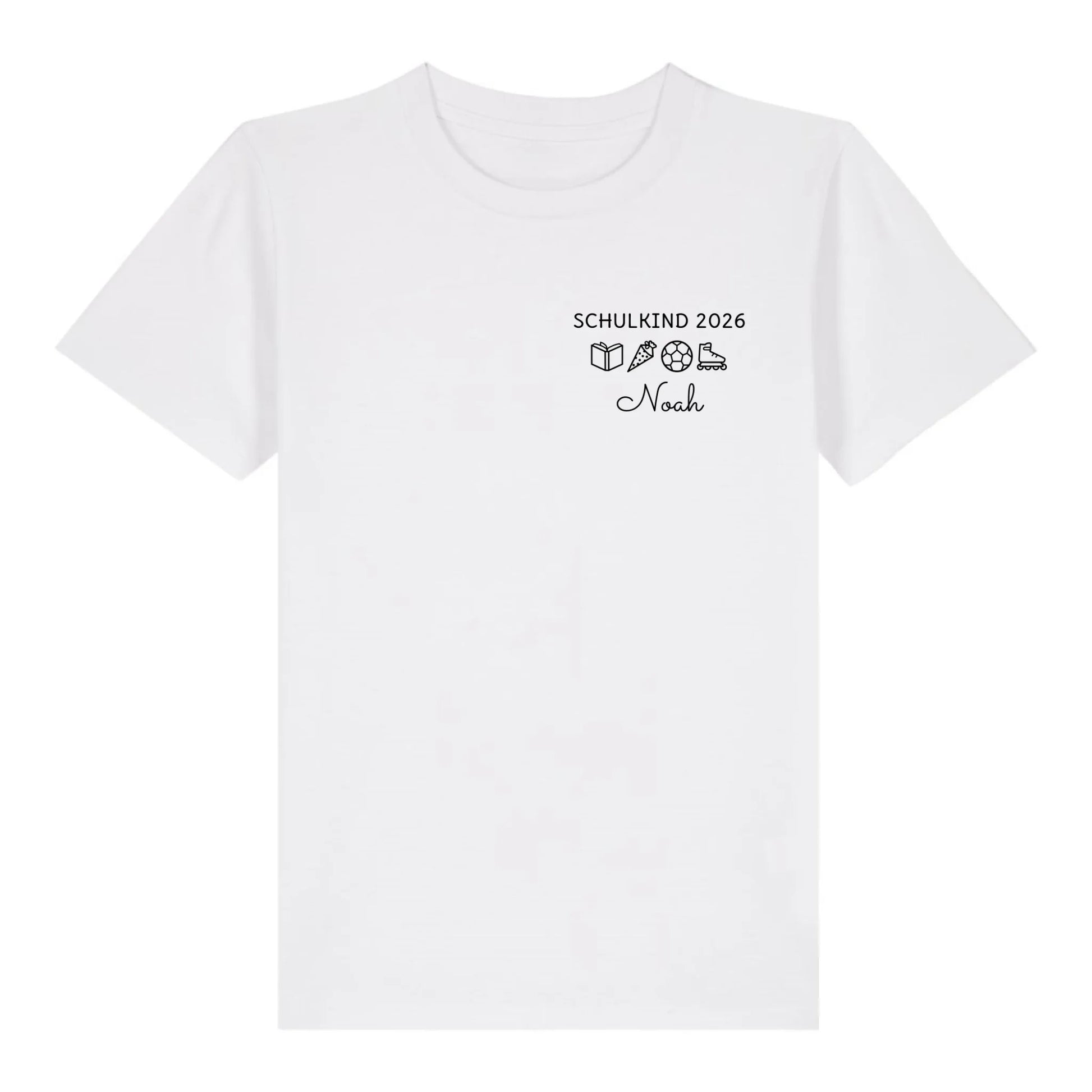 Schulkind Symbole - Bio Kinder Shirt *personalisierbar* Mini Creator Shirt 2.0 ST ST White