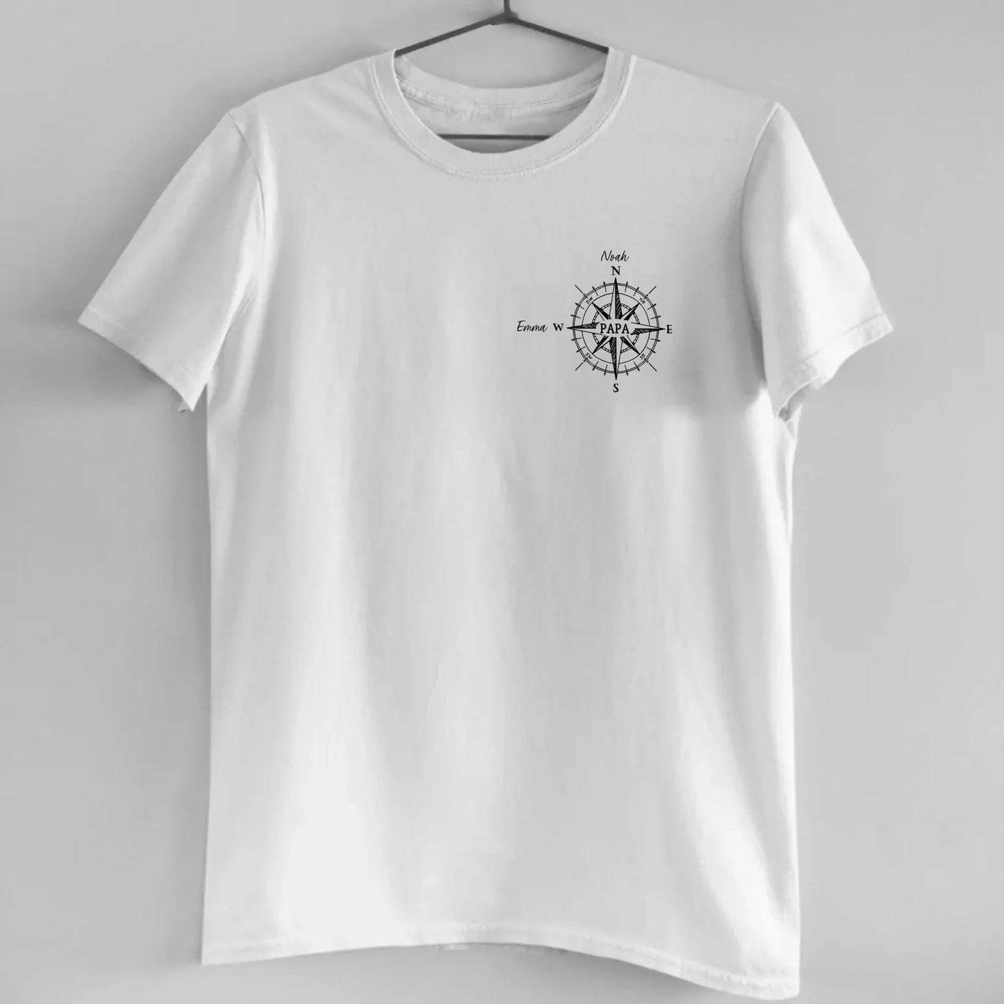 Kompass - Bio Herren Shirt *personalisierbar*