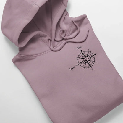 Kompass - Bio Unisex Hoodie *personalisierbar* Cruiser Hoodie 2.0 ST ST Lilac-Dream