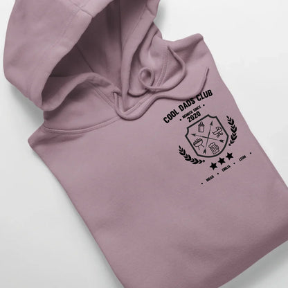 Cool Dads Club Wappen - Bio Unisex Hoodie *personalisierbar* Cruiser Hoodie 2.0 ST ST Lilac-Dream