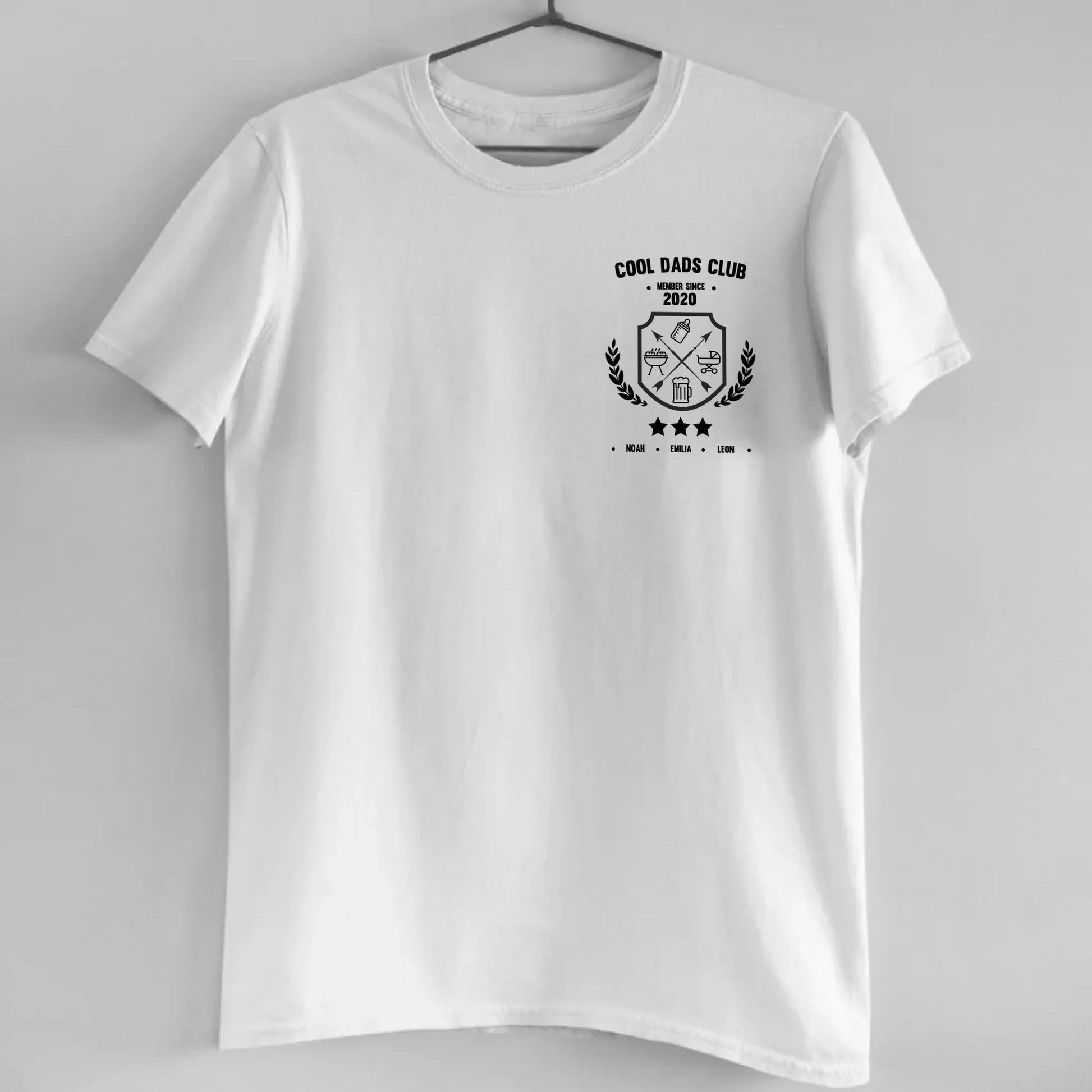 Cool Dads Club Wappen - Bio Herren Shirt *personalisierbar*