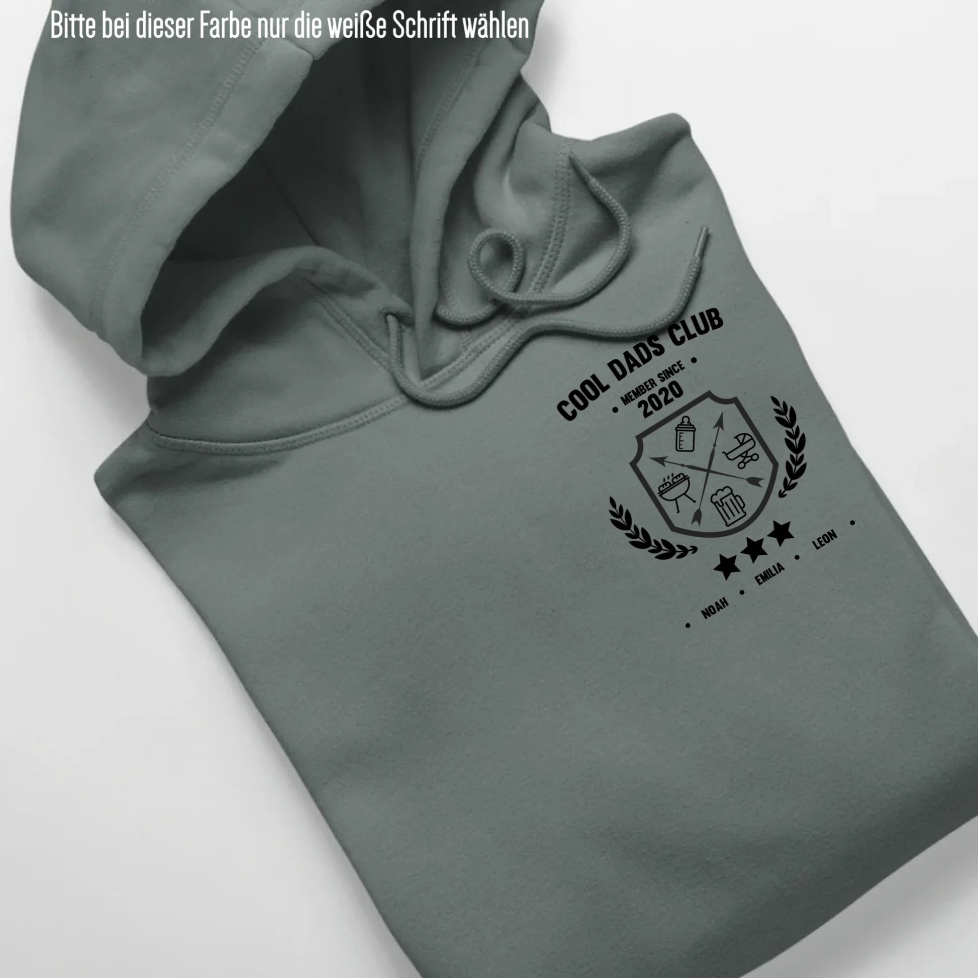 Cool Dads Club Wappen - Bio Unisex Hoodie *personalisierbar* Cruiser Hoodie 2.0 ST ST Green-Bay