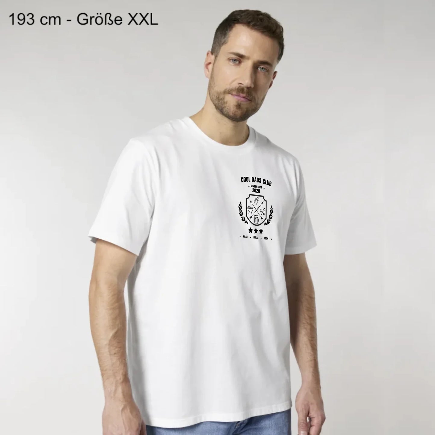 Cool Dads Club Wappen - Bio Herren Shirt *personalisierbar*