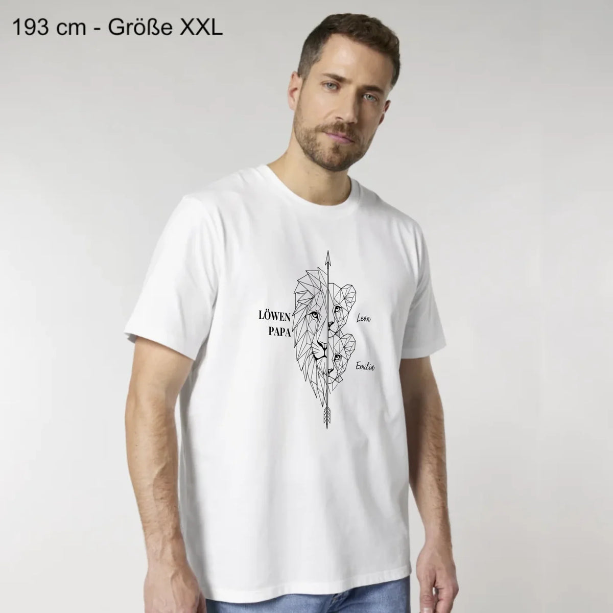 Löwen Family - Bio Herren Shirt *personalisierbar*
