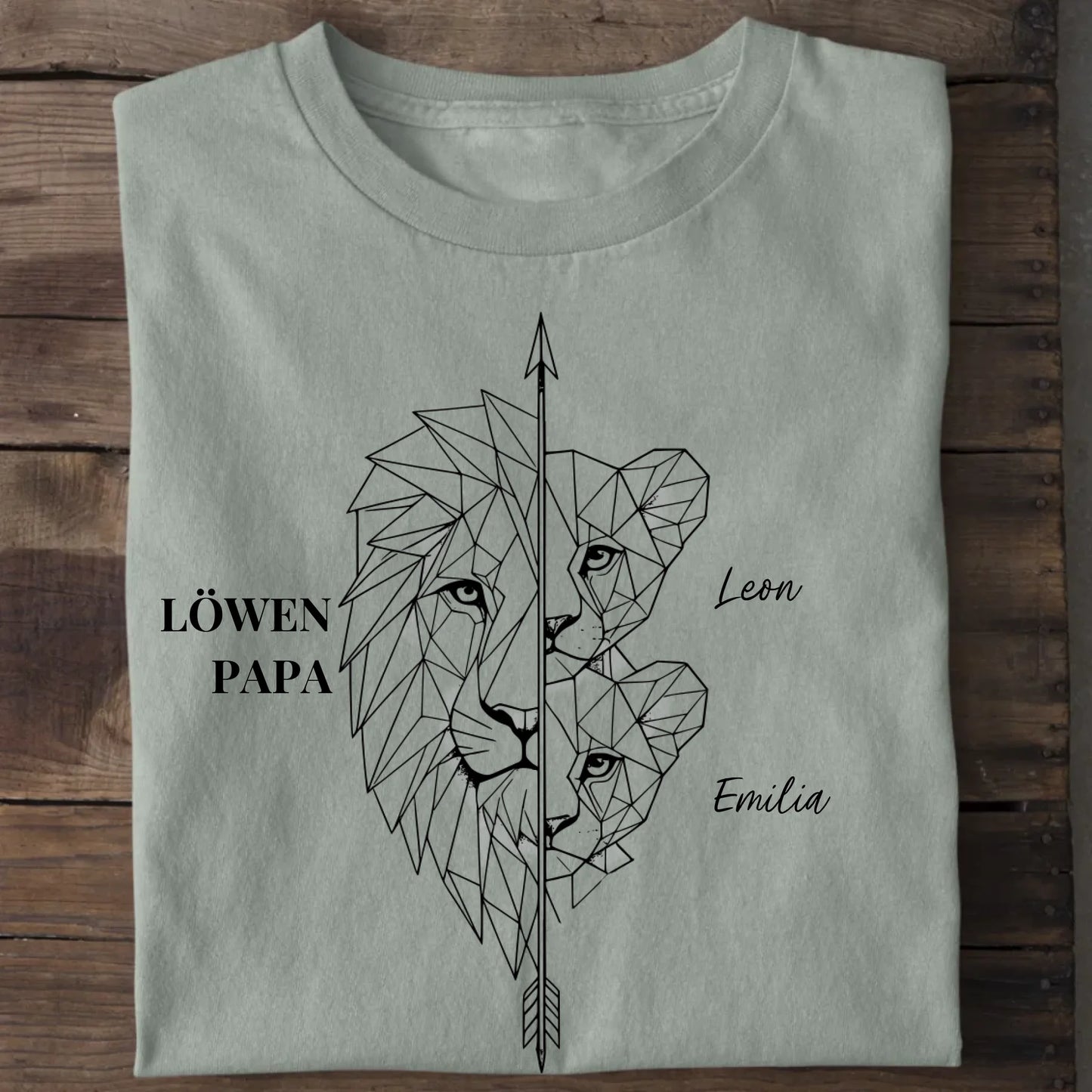 Löwen Family - Bio Herren Shirt *personalisierbar* Creator T-Shirt 2.0 ST ST Aloe