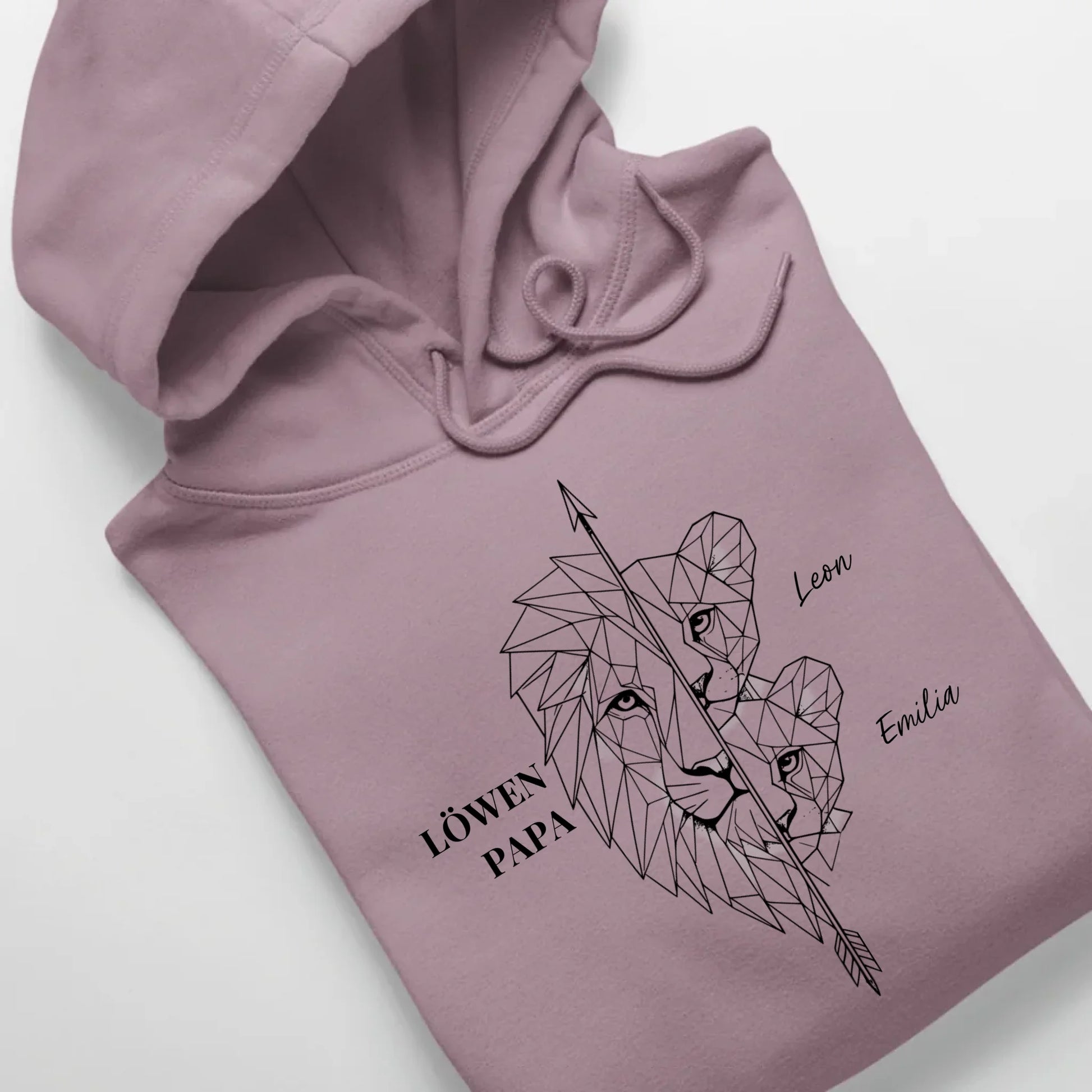 Löwen Family - Bio Unisex Hoodie *personalisierbar* Cruiser Hoodie 2.0 ST ST Lilac-Dream