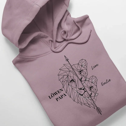 Löwen Family - Bio Unisex Hoodie *personalisierbar* Cruiser Hoodie 2.0 ST ST Lilac-Dream