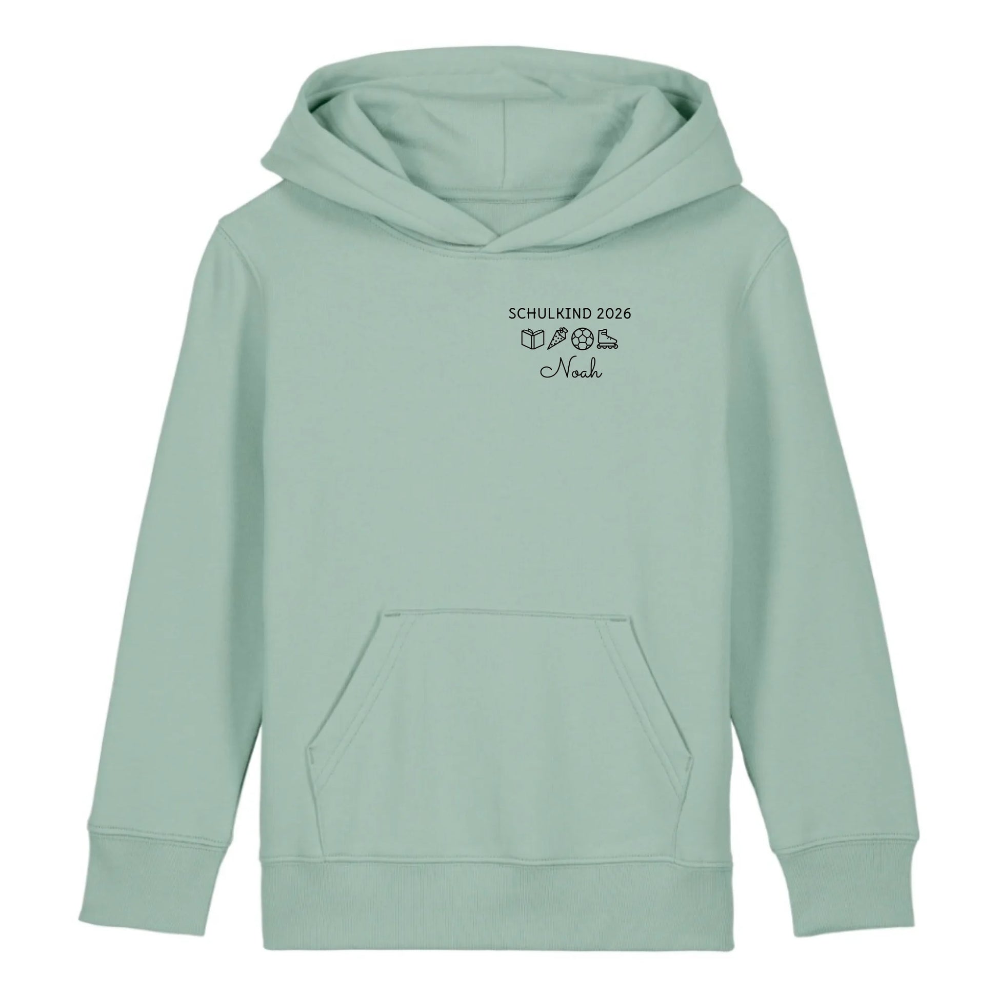 Schulkind Symbole - Bio Kinder Hoodie *personalisierbar* Mini Cruiser Hoodie 2.0 ST ST