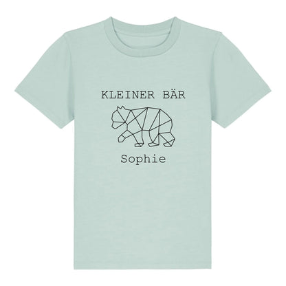 Kleiner Bär - Bio Kinder Shirt *personalisierbar (mit Namen)*