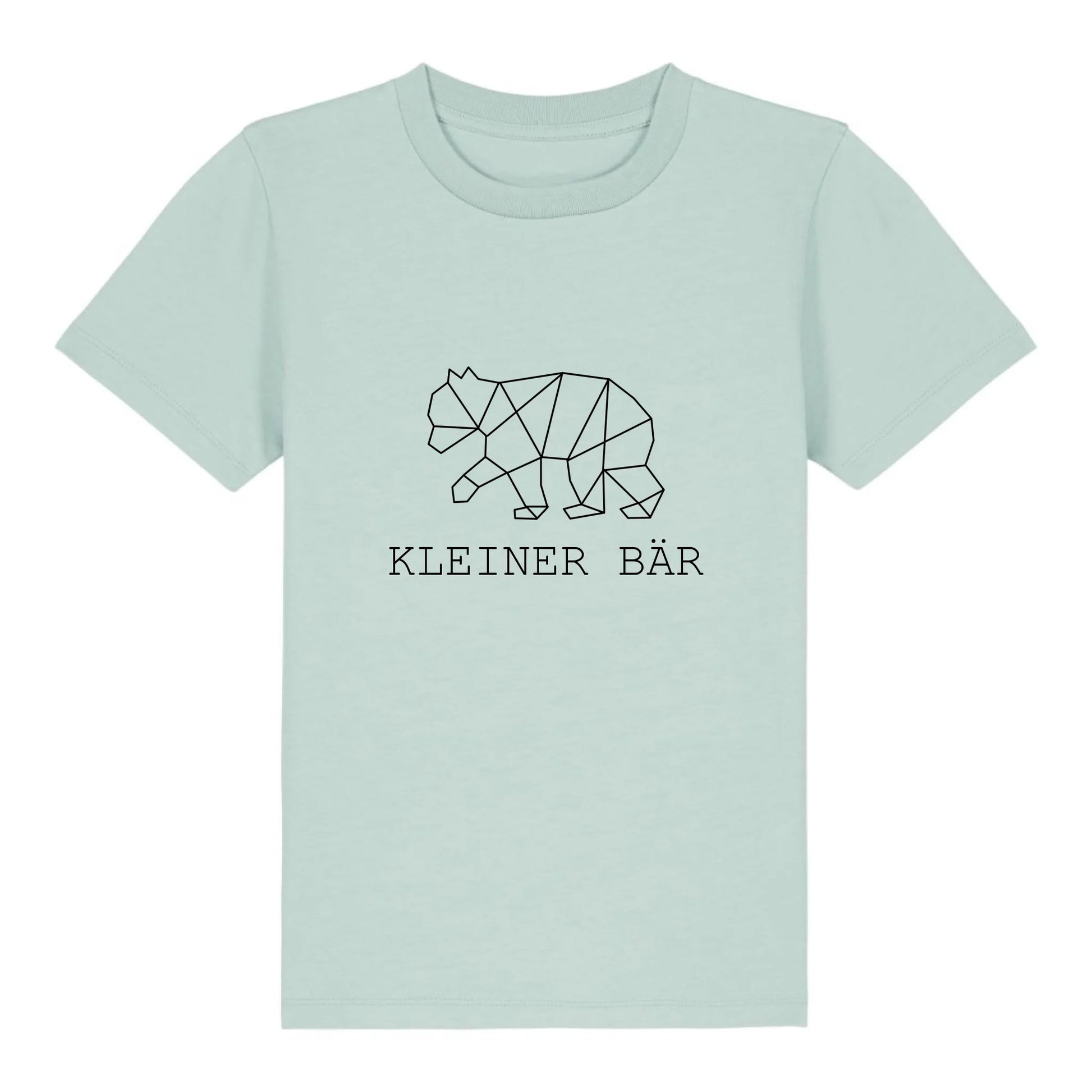 Kleiner Bär - Bio Kinder Shirt *personalisierbar (ohne Namen)* Mini Creator Shirt 2.0 ST ST Caribbean-Blue