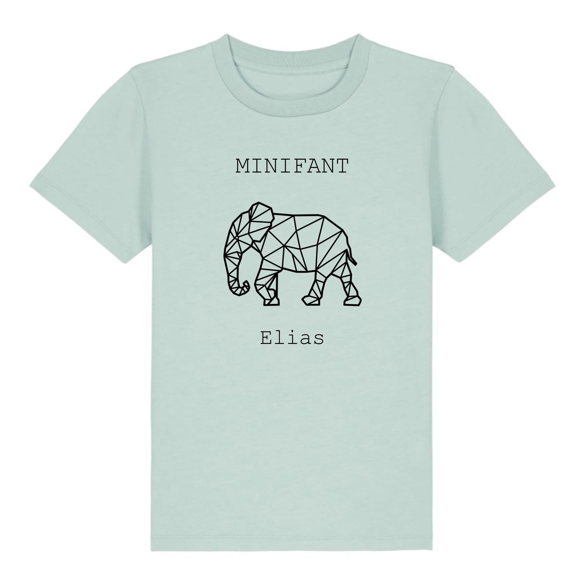 Minifant - Bio Kinder Shirt *personalisierbar* Mini Creator Shirt 2.0 ST ST Caribbean-Blue