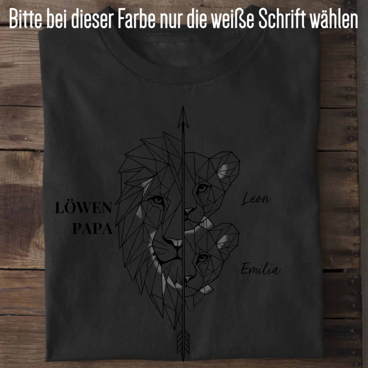 Löwen Family - Bio Herren Shirt *personalisierbar* Creator T-Shirt 2.0 ST ST Black