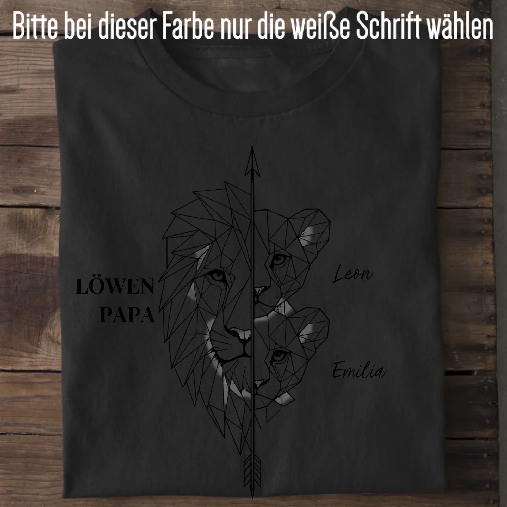 Löwen Family - Bio Herren Shirt *personalisierbar* Creator T-Shirt 2.0 ST ST Black