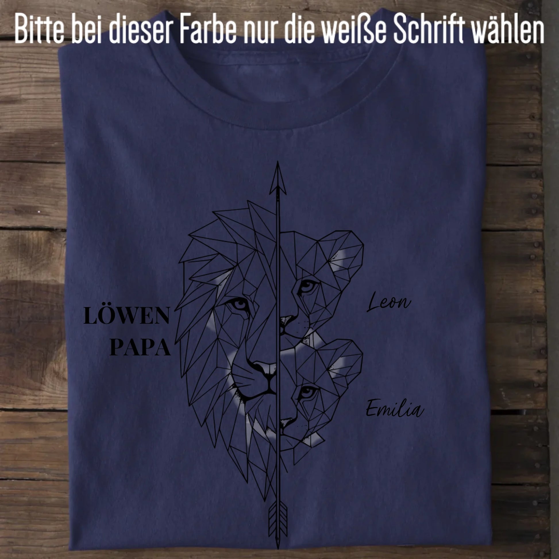 Löwen Family - Bio Herren Shirt *personalisierbar* Creator T-Shirt 2.0 ST ST French-Navy