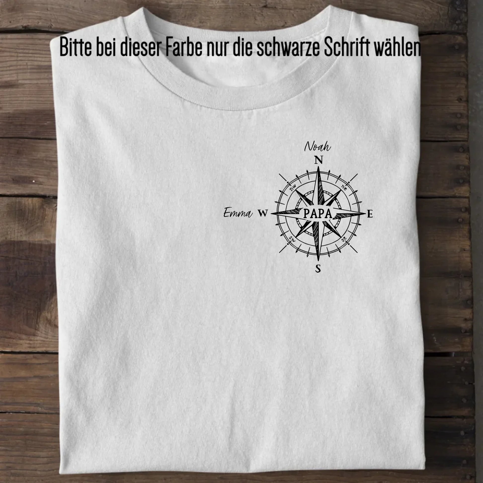 Kompass - Bio Herren Shirt *personalisierbar* Creator T-Shirt 2.0 ST ST White