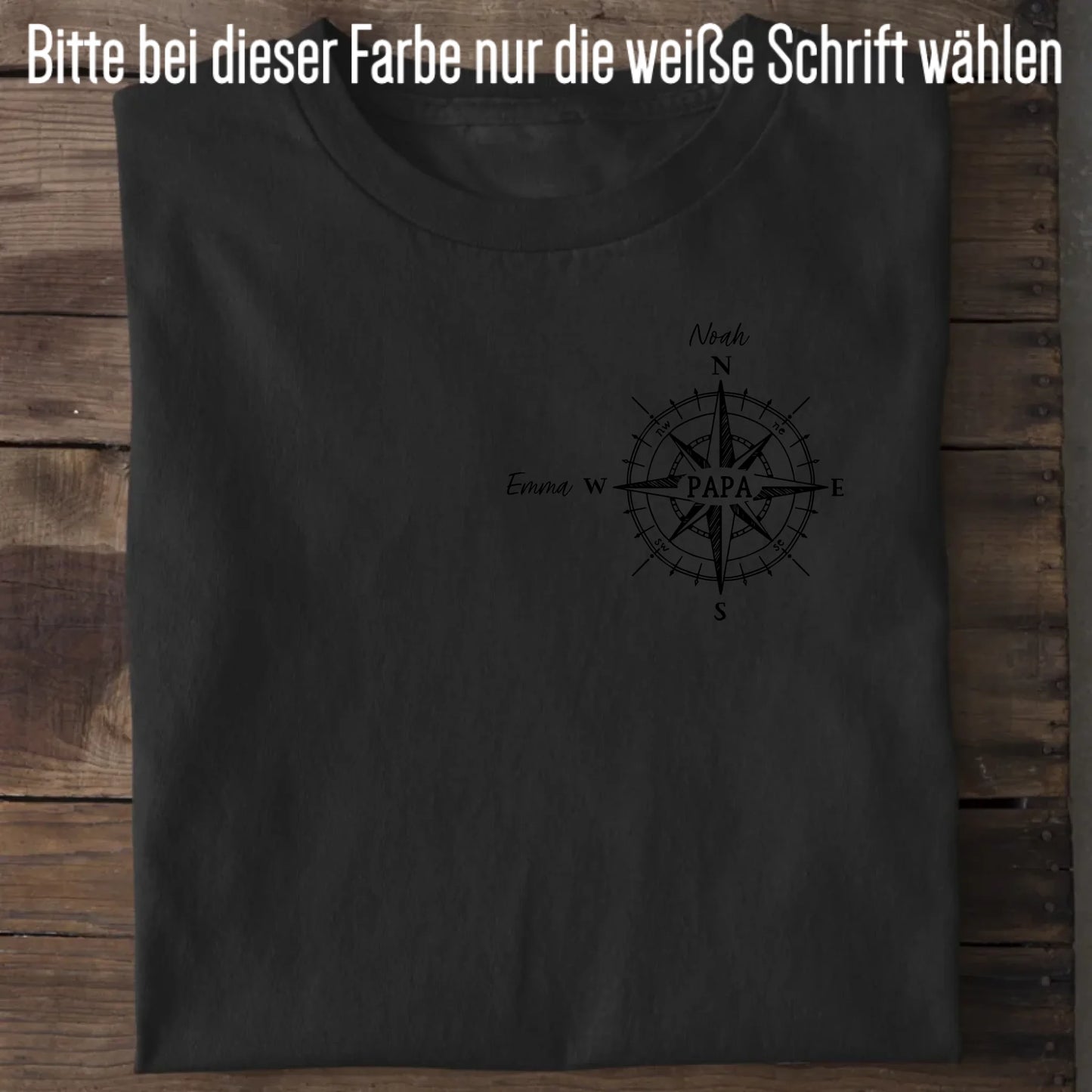 Kompass - Bio Herren Shirt *personalisierbar* Creator T-Shirt 2.0 ST ST Black