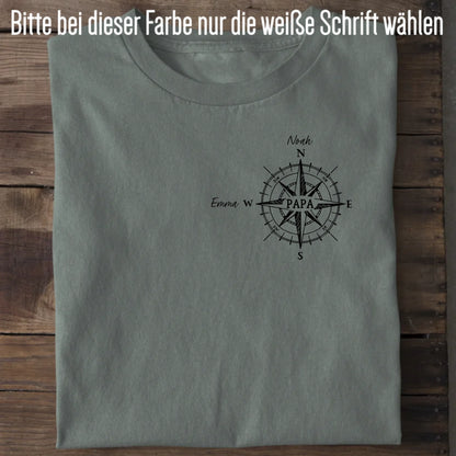 Kompass - Bio Herren Shirt *personalisierbar* Creator T-Shirt 2.0 ST ST Green Bay