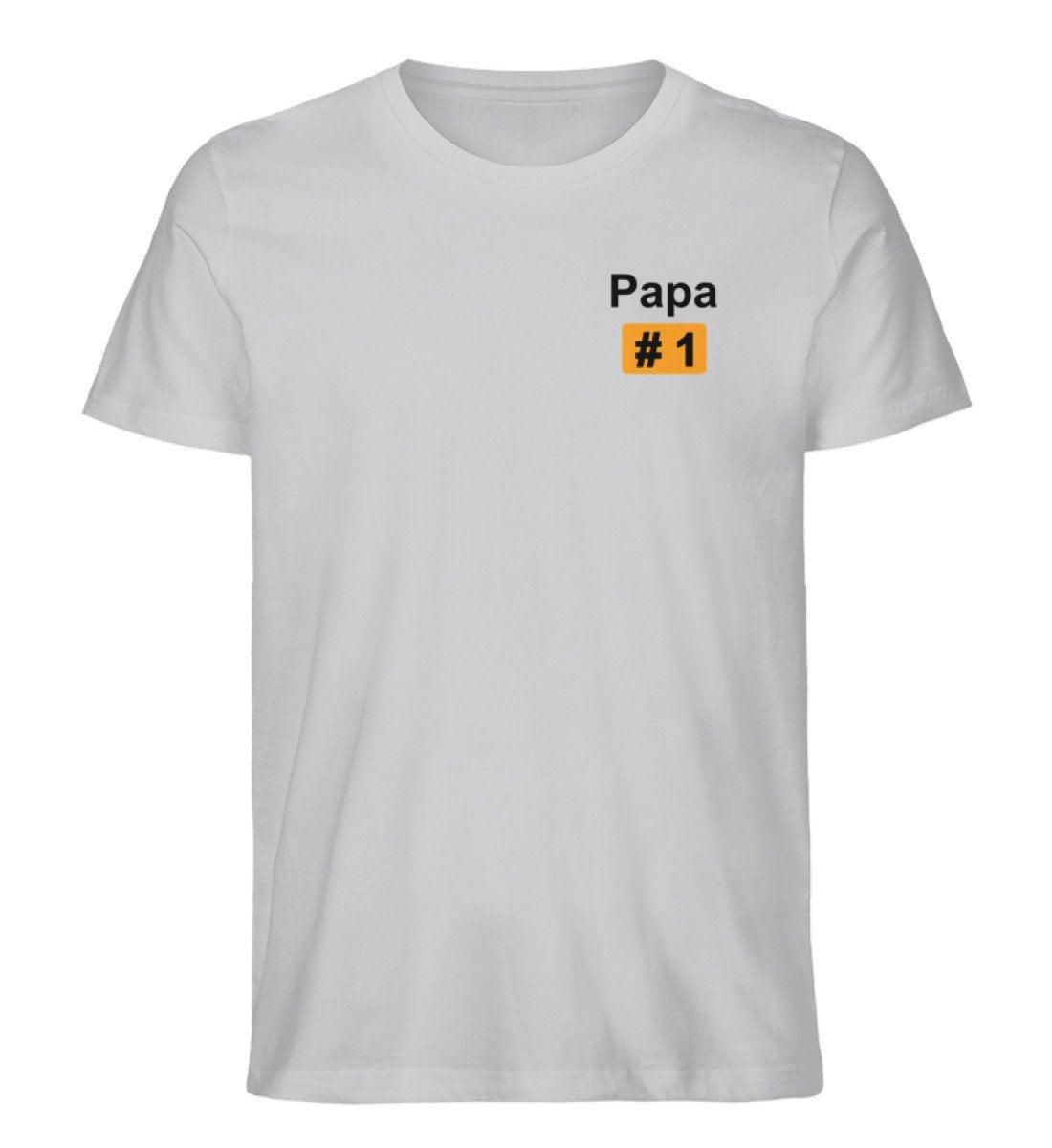 Papa #1 klein  - Premium Organic Shirt - Papasache