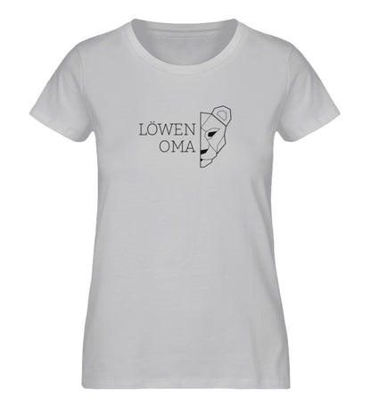Löwen Oma  - Damen Premium Organic Shirt