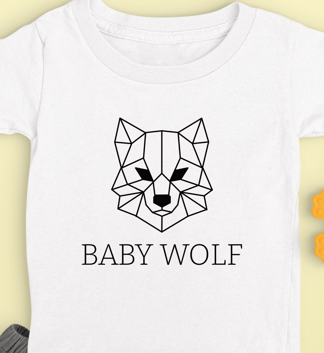 Baby Wolf  - Organic Baby T-Shirt