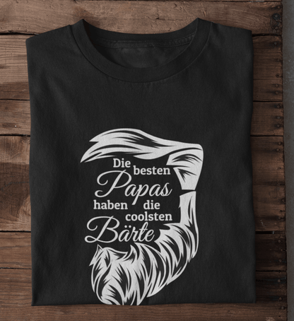 Papa mit Bart - Premium Organic Shirt - Papasache